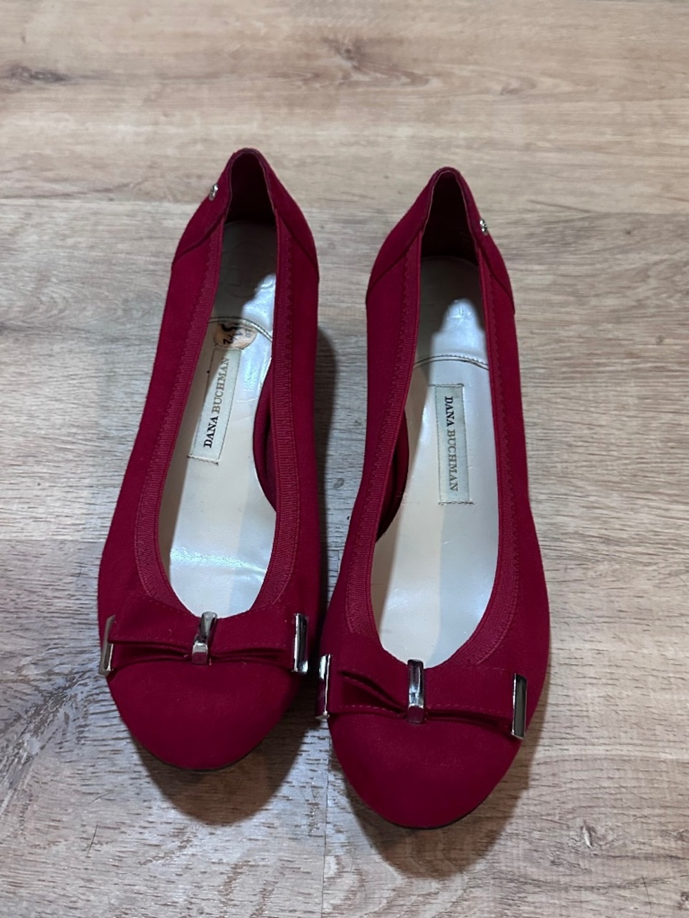 Dana Buchman Women's Red Ballet-shoes 8 1/2